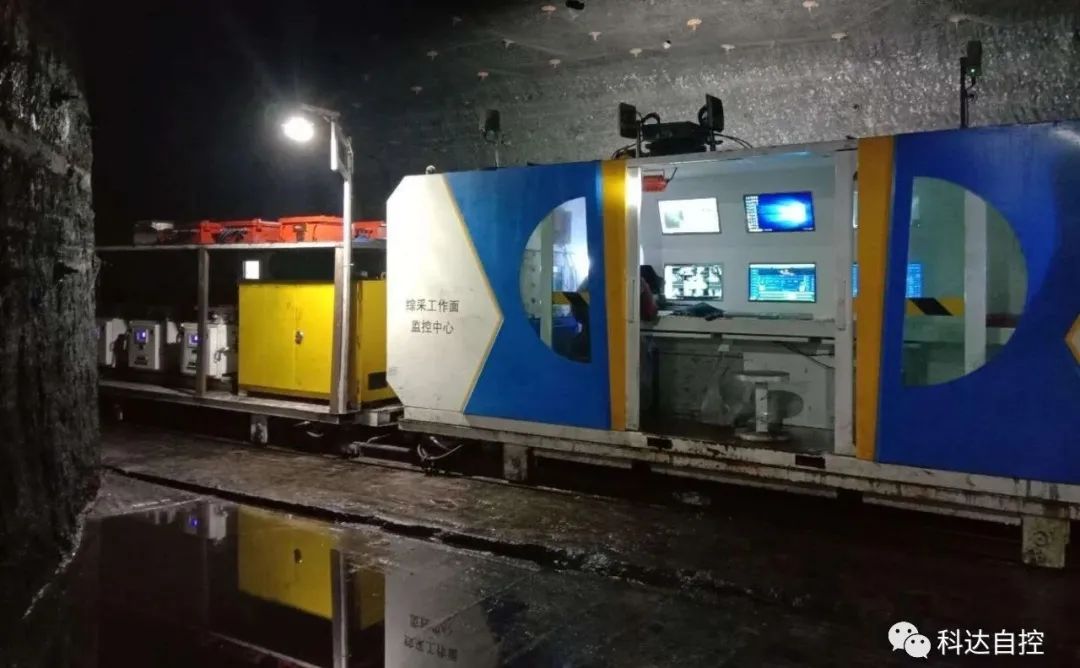 陜煤集團張家峁22202智能化綜采工作面系統